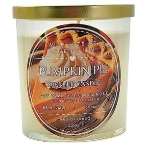With Lots Of Love By Jen Pumpkin Pie Scented Candle